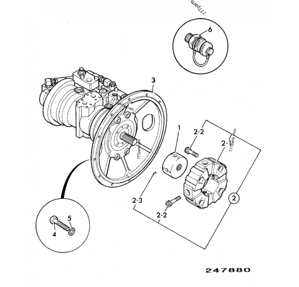 KLJ0317 KNJ1817 Hydraulic Main Pump For JCB JS180 JS130 PSV2-55T Excavator Parts
