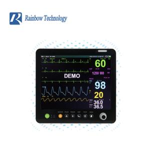 15 Inch Multi Parameter Patient Monitor High Integration Mirror Surface For Ward
