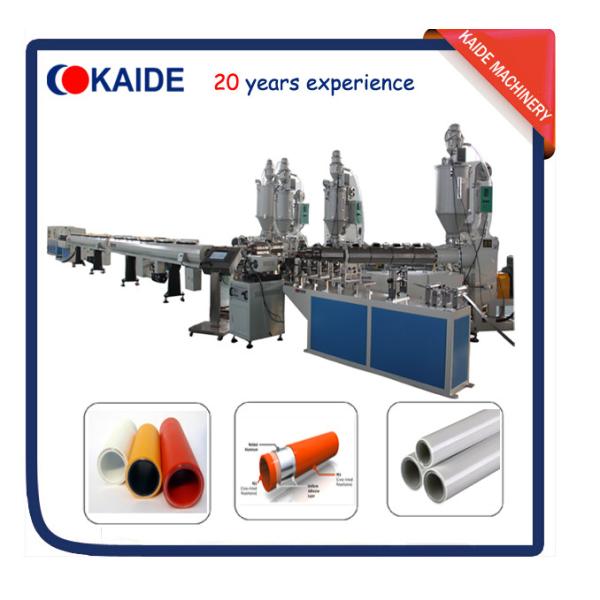 Quality PEX-AL-PEX/PERT-AL-PERT/PPR-AL-PPR Composite Pipe Extrusion Machine KAIDE factory for sale