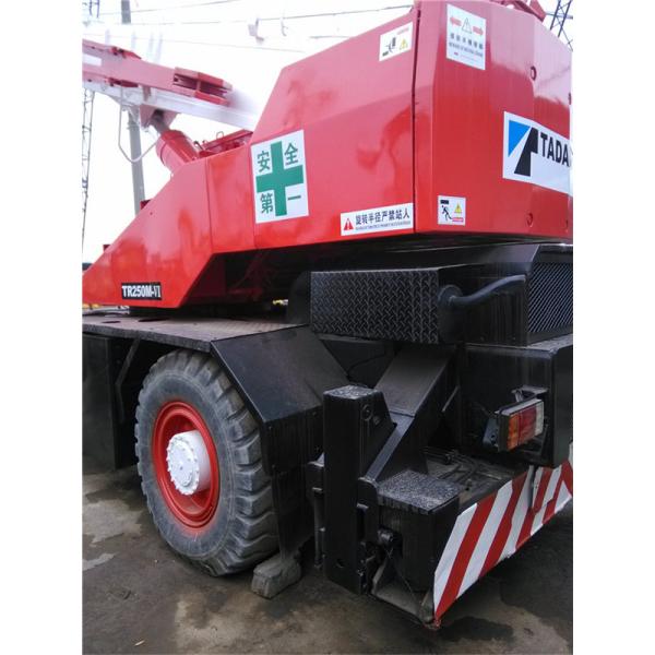 Quality 25T weight Used TADANO TR250M Rough Terrain Cran  with Original Paint for sale