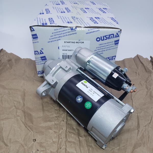 M008T60071 24V 11T 4.5KW Excavator Starter Motor For Mitsubishi Engine 6D16