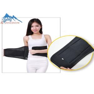 Elastic Material Lumbosacral Support Belt With Adjustable Compression Straps