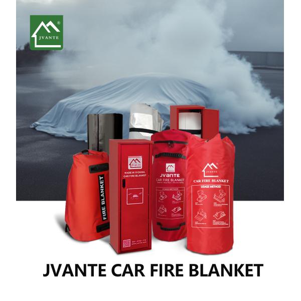 Essential Safety Item Firefighting Fiberglass Blanket Vehicle Protection Fire Protection For Cars
