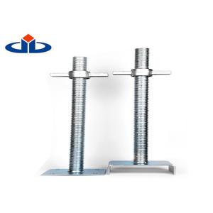 Customized Adjustable Prop Jack And Hollow , Swivel Base Jack Scaffolding