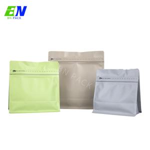 Wholesale Custom Logo Matt Flat Bottom Pouch With Zipper Gravure Printing from china suppliers