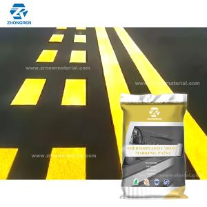 Durable Thermoplastic Traffic Paint Parking Lot Marking Paint No Wrinkles