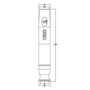 Grey Color PMU Permanent Makeup Machine Wireless For Body Tattoo