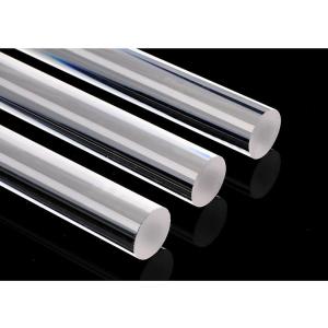 solid Quartz Light Guide Rod High Temperature Corrosion Resistant Quartz Guide