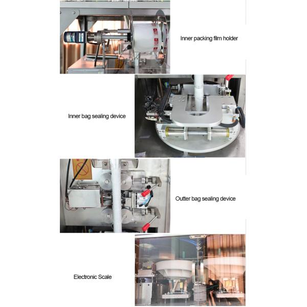 Fully Automatic tea powder packing machine Triangular tea packaging machine tea packing machine automatic filling packaging machine