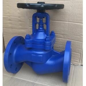 bellows globe valve with body material GG25 bonnet GS-C25