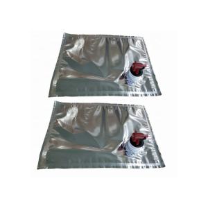1L-220L Aluminized Disposable Beverage Bib Bag In Box For Wine Air Locked