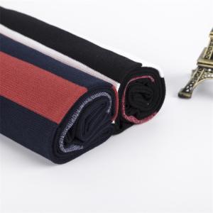 High-Quality Sweat-Absorben And Hanging Stiff And Smooth Striped Knit Fabric For