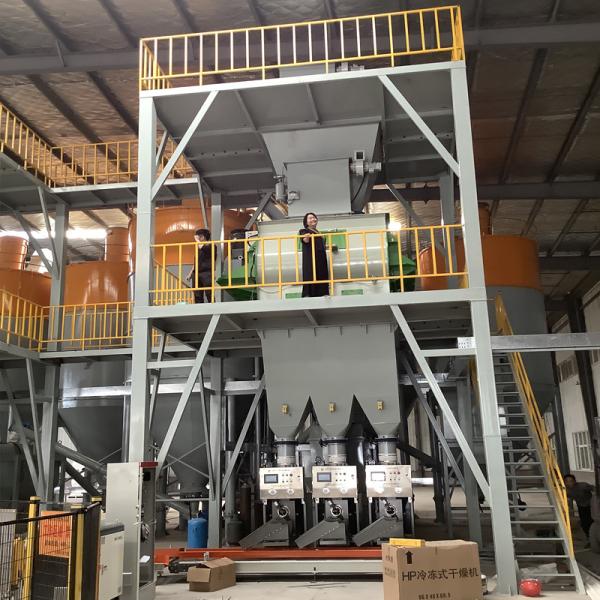 Quality Efficient Tile Adhesive Making Machine With Automatic Material Feeding And Dosing Capability 10-30T/H for sale