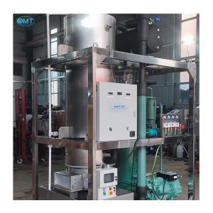 Commercial 10 Ton Tube Ice Machine Refcomp Compressor Eco Friendly