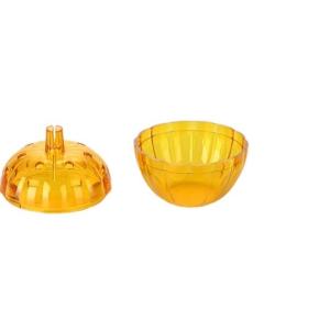 RED YELLOW Mini Indoor Fruit Fly Trap with Sticky Refill Pad No Power Source