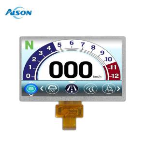 7 Inch Wide Temperature 800x480 Industrial TFT Display 500 Cd/M2 IPS LCD Panel