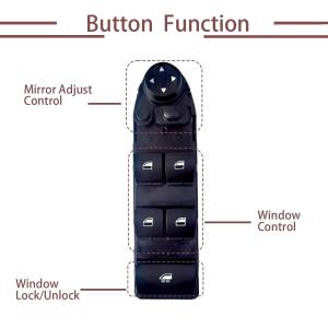 Replace/Repair Purpose Window Switch Button 61319217365 for BMW E93 M3 328i 335i