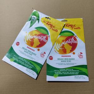 Hanging Hole Mango Slice Packaging - 3-Side Seal, Moisture Barrier & Clear
