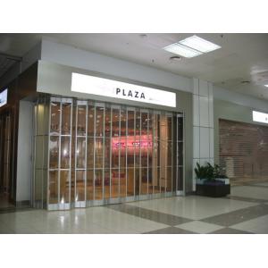 Transparent Polycarbonate Manual Side Folding Door