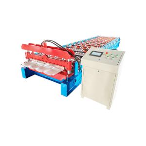 Tile Gcr15 Steel Roll Material Sheet Metal Roll Forming Machines 10-20 Meters