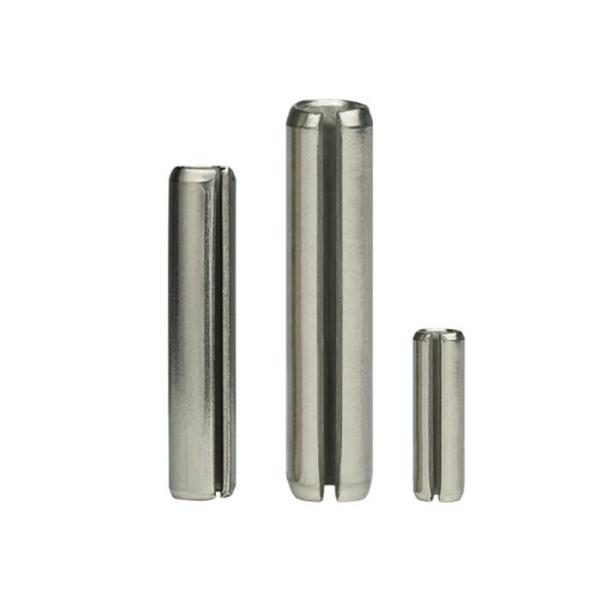 Stainless Steel SUS201 Plain Polished Spring Type Straight Pins Roll Pins Light