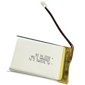 3.7V 1000mAh Rechargeable Lithium Polymer Battery 523450 for Home Application