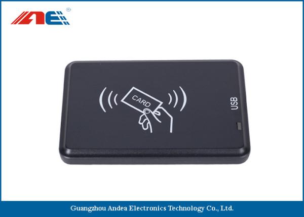 Quality Black USB Interface IOT RFID Reader And Writer Anti Collision Algorithm for sale
