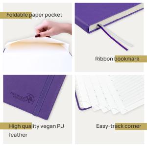 Purple 80gsm Custom Academic Planner 2023 Weekly Planner 12 Month