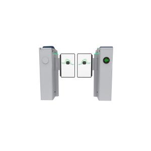 LED Display Flap Swing Barrier Gate Speed Gate Turnstile With RFID / Face