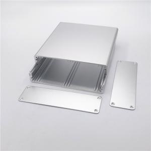 120*35*130mm Sandblasting Square Extruded Aluminum Electronic Enclosures