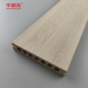 Factory Direct Sale Wpc Decking Tiles Cedar Color Design Wpc Waterproof Durable