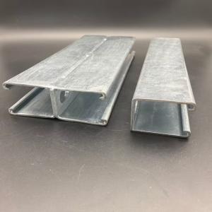 Wholesale Construction Material Q235 Custom Size Galvanized Steel Back to Back Unistrut Channel from china suppliers
