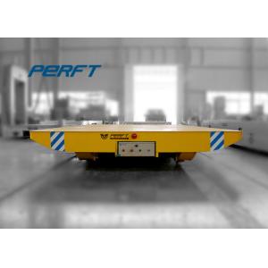 material handling transport wagon on rail for shipbuilding plant transport