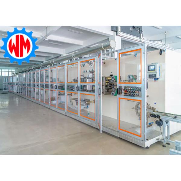 Quality Electric PLC Control Sanitary Napkin Manufacturing Machine With Optional System for sale