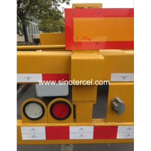 Tire Size 11R22.5 Sidelifter Trailer Side Unloading Trailer For Construction