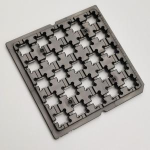 Antistatic PC Standard Waffle Pack Chip Trays Eco Friendly For Lens Holder