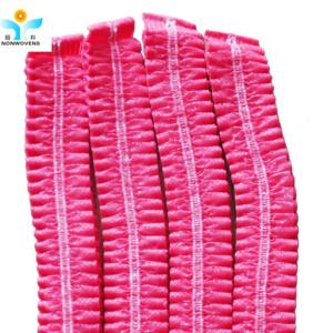 Wholesale Machine Made Non Woven Mob Cap Detectable With Metallic Strip from china suppliers