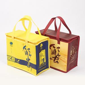 Buy cheap Garment Custom with Zipper Tote Laminated Cooler Nonwoven Bag from wholesalers