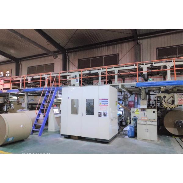 Dpack corrugator WJ150-1800 5 Ply Corrugated Cardboard Production Line with A、C