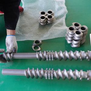 EVA Machine Screw And Screw Shaft ，Twin Screw Plastic Making Machine Screw Parts