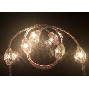 Commercial RGB Curtain Light Lightweight Battery Operated Led String Lights