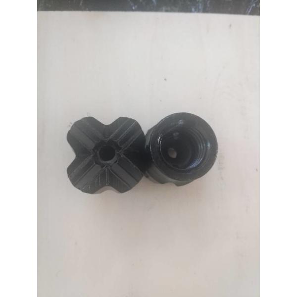 Quality H25 - 42mm Diameter Cross Drill Bit Threaded Small Hole Drilling Tools For Minning Quarring for sale