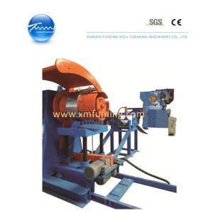 GI Custom Roll Forming Machine 5.5KW Recoiling Line And Perforation Line