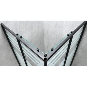 Customizable Square Shower Enclosures With Frosted Printing Glass For Modern