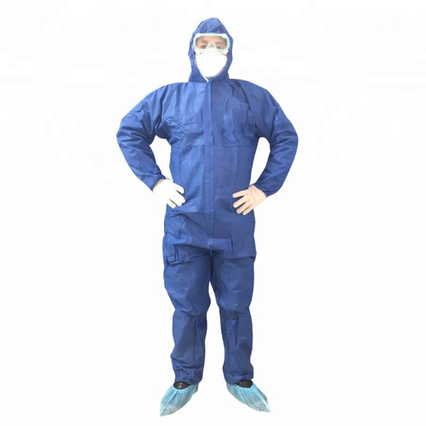 Lightweight disposable nonwoven PP/SMS/MIicroporous coverall