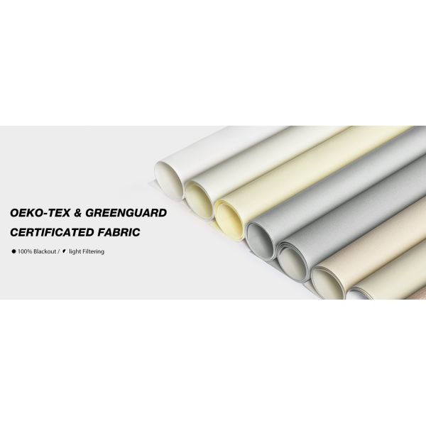 High Quality 100% Polyester 3m Width Eco-Friendly Blackout Roller Fabric for Zebra Blinds