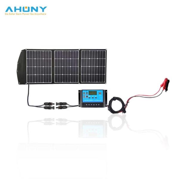 Quality Marine 120w Folding Solar Panel Kit Blanket Type Charger For Solar Generator Power Bank for sale