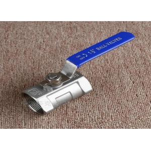 Rustproof Stainless Steel Ball Float Valve , 1PS Threaded 1000 Wog Ball Valve