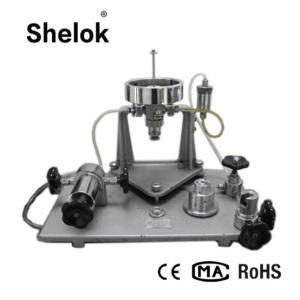 Vacuum -0.005~-0.1 MPa oil 1/4NPT Pressure Tester dead weight tester