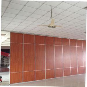 China Soundproof Movable Partition walls , Manual Acoustic Operable Wall Office System on sale